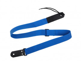 MZ-RGU-1-40blue Ремень для классической гитары/укулеле, синий, MEZZO - MZ-RGU-1-40blue Ремень для классической гитары/укулеле, синий, MEZZO