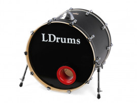 5001013-2218 Бас-барабан 22" x 18", черный, LDrums - 5001013-2218 Бас-барабан 22" x 18", черный, LDrums