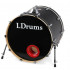 5001013-2218 Бас-барабан 22" x 18", черный, LDrums - 5001013-2218 Бас-барабан 22" x 18", черный, LDrums