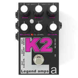 K-2 Legend Amps 2 Двухканальный гитарный предусилитель K2, AMT Electronics - K-2 Legend Amps 2 Двухканальный гитарный предусилитель K2, AMT Electronics