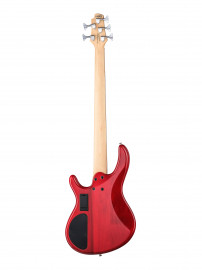 Action-Bass-V-Plus-WBAG-TR Action Series Бас-гитара 5-струнная, красная, с чехлом, Cort - Action-Bass-V-Plus-WBAG-TR Action Series Бас-гитара 5-струнная, красная, с чехлом, Cort