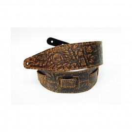 FL80146LT Leather Tigina Ремень для гитары, кожаный, Гранд-Каньон, Fidel - FL80146LT Leather Tigina Ремень для гитары, кожаный, Гранд-Каньон, Fidel