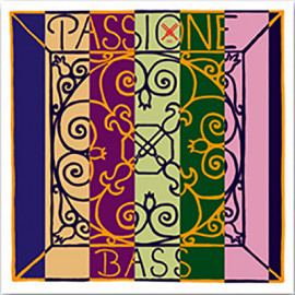 349000 Passione Solo Комплект струн для контрабаса размером 3/4, сталь, среднее натяжение, Pirastro - 349000 Passione Solo Комплект струн для контрабаса размером 3/4, сталь, среднее натяжение, Pirastro