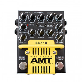 SS-11B (Modern) Ламповый гитарный предусилитель с блоком питания, AMT Electronics - SS-11B (Modern) Ламповый гитарный предусилитель с блоком питания, AMT Electronics