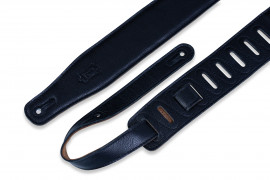 M26GF-BLK Classics Series Ремень для гитары, кожаный, черный, Levy's - M26GF-BLK Classics Series Ремень для гитары, кожаный, черный, Levy's