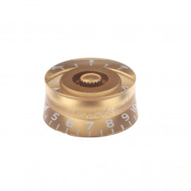 M145-4 Ручка потенциометра LP Style, метрическая, золото (4шт в комплекте), Musiclily - M145-4 Ручка потенциометра LP Style, метрическая, золото (4шт в комплекте), Musiclily