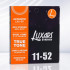 LX6-011 Комплект струн для акустической гитары, фосфорная бронза, 11-52, Luxars - LX6-011 Комплект струн для акустической гитары, фосфорная бронза, 11-52, Luxars