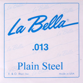PS013 Отдельная стальная струна без оплетки, 013, La Bella - PS013 Отдельная стальная струна без оплетки, 013, La Bella