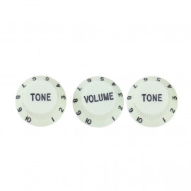 MX1563MG-2MX1564MG Комплект ручек потенциометров (2+1), Strat Style, мятно-зеленые, Musiclily - MX1563MG-2MX1564MG Комплект ручек потенциометров (2+1), Strat Style, мятно-зеленые, Musiclily