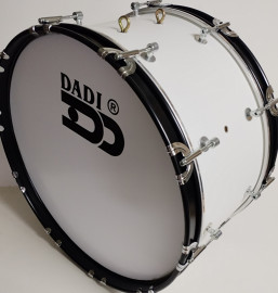MBB-2810WH Барабан маршевый 28 х 10", белый, Мастерская Бехтеревых - MBB-2810WH Барабан маршевый 28 х 10", белый, Мастерская Бехтеревых