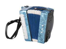 UC107-L-BLUE Аккордеон сувенирный, голубой Aurus - UC107-L-BLUE Аккордеон сувенирный, голубой Aurus