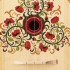 SBF-WF Festival Decor Балалайка трехструнная уменьшенная, цветы, Балалайкеръ - SBF-WF Festival Decor Балалайка трехструнная уменьшенная, цветы, Балалайкеръ