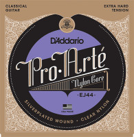 EJ44 PRO ARTE Струны для классической гитары нейлоновые Extra Hard D`Addario