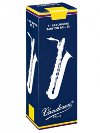 SR2425 Трости для саксофона Баритон Традиционные №2,5 (5шт) Vandoren - SR2425 Трости для саксофона Баритон Традиционные №2,5 (5шт) Vandoren