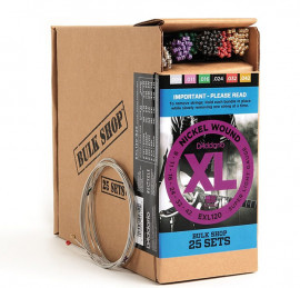 EXL120-B25 XL Nickel Струны для электрогитары, 25 комплектов, Super Light, 9-42, D'Addario - EXL120-B25 XL Nickel Струны для электрогитары, 25 комплектов, Super Light, 9-42, D'Addario