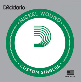 PNG045 XL Pure Nickel Отдельная струна для электрогитары, никель, .045, D'Addario - PNG045 XL Pure Nickel Отдельная струна для электрогитары, никель, .045, D'Addario