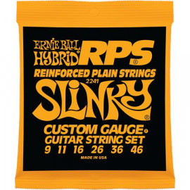 P02241 Hybrid Slinky RPS Комплект струн для электрогитары, никель, 9-46, Ernie Ball - P02241 Hybrid Slinky RPS Комплект струн для электрогитары, никель, 9-46, Ernie Ball