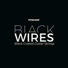440100 Black Wires Комплект струн для электрогитары, никелированные, с покрытием, 9-42, Pyramid - 440100 Black Wires Комплект струн для электрогитары, никелированные, с покрытием, 9-42, Pyramid