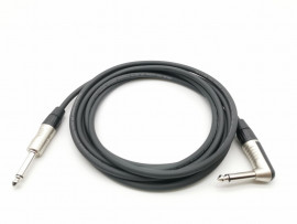 E71-JR-J-0500-0 Кабель гитарный (инструментальный) Jack-Jack угловой, 5м, ZZcable - E71-JR-J-0500-0 Кабель гитарный (инструментальный) Jack-Jack угловой, 5м, ZZcable