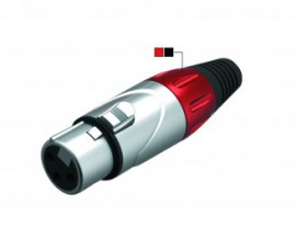 CX3F001 Разъем на кабель XLR female, Soundking - CX3F001 Разъем на кабель XLR female, Soundking