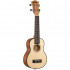 HH-2148L Spruce Series Укулеле сопрано леворукий, с чехлом, цвет натуральный, Cascha - HH-2148L Spruce Series Укулеле сопрано леворукий, с чехлом, цвет натуральный, Cascha