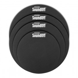 SO-0244 SoundOff Fusion Набор тренировочных заглушек (10", 12", 14", 14"), Evans - SO-0244 SoundOff Fusion Набор тренировочных заглушек (10", 12", 14", 14"), Evans