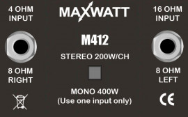 M412 Дополнительный гитарный кабинет HiWatt - M412 Дополнительный гитарный кабинет HiWatt