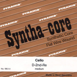 186201 Syntha-core Отдельная струна А/Ля для виолончели размером 4/4, комплект 4 шт, Pyramid - 186201 Syntha-core Отдельная струна А/Ля для виолончели размером 4/4, комплект 4 шт, Pyramid
