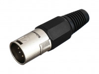 CA110 Разъем на кабель XLR male 5Р 5-пиновый, Soundking