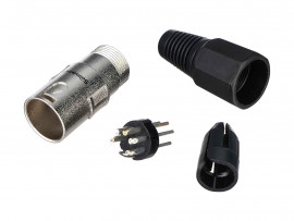 CA110 Разъем на кабель XLR male 5Р 5-пиновый, Soundking - CA110 Разъем на кабель XLR male 5Р 5-пиновый, Soundking