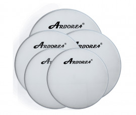 ARDLW-10 Пластик для малого и том барабана 10", белый, Arborea - ARDLW-10 Пластик для малого и том барабана 10", белый, Arborea