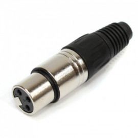 CA113 Разъем на кабель XLR female 3Р, Soundking - CA113 Разъем на кабель XLR female 3Р, Soundking