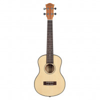 HH-2154L Spruce Series Укулеле тенор леворукий, с чехлом, цвет натуральный, Cascha