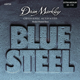 DM2675A Blue Steel NPS Комплект струн для бас-гитары, никелированные, 50-110, Dean Markley - DM2675A Blue Steel NPS Комплект струн для бас-гитары, никелированные, 50-110, Dean Markley
