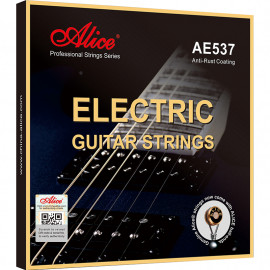 AE537-XL Комплект струн для электрогитары, сплав железа, Extra Light, 8-38, Alice - AE537-XL Комплект струн для электрогитары, сплав железа, Extra Light, 8-38, Alice