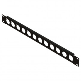 PPX-1U/012 Рэковая панель для 12 разъемов в Rack 19, EDS - PPX-1U/012 Рэковая панель для 12 разъемов в Rack 19, EDS