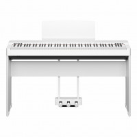 P-225-WH-SET Цифровое пианино со стойкой и блоком педалей, белое (3 коробки), Yamaha