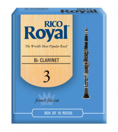 RCB1030 Rico Royal Трости для кларнета Вb, размер 3.0, 10шт, Rico - RCB1030 Rico Royal Трости для кларнета Вb, размер 3.0, 10шт, Rico