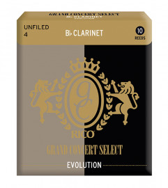 RGE10BCL400 Grand Concert Select Evolution Трости для кларнета Bb, размер 4.0, 10шт, Rico - RGE10BCL400 Grand Concert Select Evolution Трости для кларнета Bb, размер 4.0, 10шт, Rico