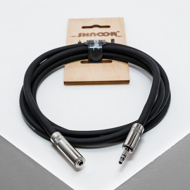 MJEXT-S-1,5m Удлинитель для наушников 3,5мм male - 3,5мм female (стерео), 1,5м, SHNOOR - MJEXT-S-1,5m Удлинитель для наушников 3,5мм male - 3,5мм female (стерео), 1,5м, SHNOOR