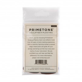511P2.0 Primetone Медиаторы, 3шт, толщина 2,0мм, гладкие, стандартные, Dunlop - 511P2.0 Primetone Медиаторы, 3шт, толщина 2,0мм, гладкие, стандартные, Dunlop