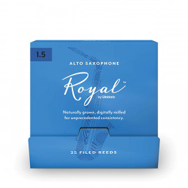 RJB0115-B25 Rico Royal Трости для саксофона альт, размер 1.5, 25шт в индивидуальной упаковке, Rico - RJB0115-B25 Rico Royal Трости для саксофона альт, размер 1.5, 25шт в индивидуальной упаковке, Rico