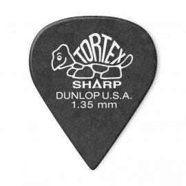 412R1.35 Tortex Sharp Медиаторы 72шт, толщина 1,35мм, Dunlop - 412R1.35 Tortex Sharp Медиаторы 72шт, толщина 1,35мм, Dunlop