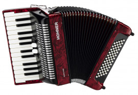 A1697 BRAVO II 60 RED Аккордеон Hohner - A1697 BRAVO II 60 RED Аккордеон Hohner