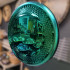 28" Гонг Symphonic Green Brilliant Crystal Mirror 70 см  - 28" Гонг Symphonic Green Brilliant Crystal Mirror 70 см 