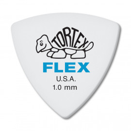 456P1.0 Tortex Flex Медиаторы, 6шт, толщина 1,00мм, треугольные, Dunlop - 456P1.0 Tortex Flex Медиаторы, 6шт, толщина 1,00мм, треугольные, Dunlop