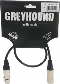 GRG1FM00.5 Greyhound Кабель микрофонный XLR, 0.5м, Klotz - GRG1FM00.5 Greyhound Кабель микрофонный XLR, 0.5м, Klotz