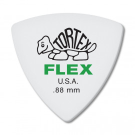 456P.88 Tortex Flex Медиаторы, 6шт, толщина 0,88мм, треугольные, Dunlop - 456P.88 Tortex Flex Медиаторы, 6шт, толщина 0,88мм, треугольные, Dunlop