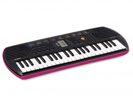 SA-78 Синтезатор  44 клавиши, черный/розовый, Casio - SA-78 Синтезатор  44 клавиши, черный/розовый, Casio