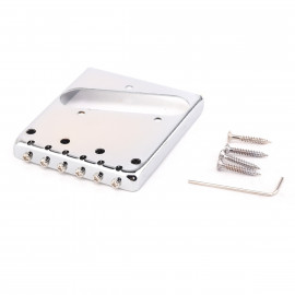 MX1273CR Бридж для электрогитары, Telecaster, хром, Musiclily - MX1273CR Бридж для электрогитары, Telecaster, хром, Musiclily